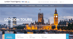 Desktop Screenshot of londontravelagency.co.uk