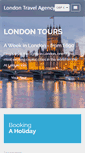 Mobile Screenshot of londontravelagency.co.uk